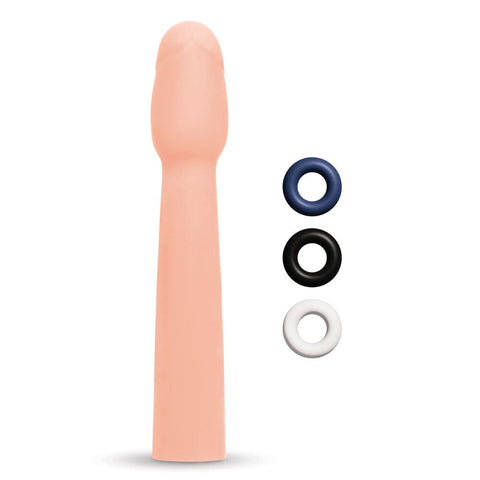 Size Up Realistic 2" Penis Extender - Enhance Your Intimate Experiences - Pumps, Extenders and Sleeves