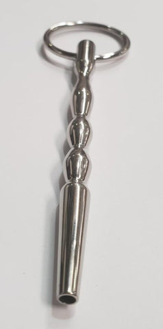 Hells Couture Sizzler Penis Plug Hollow Surgical Steel Urethral Sex Toy - Penis Plugs