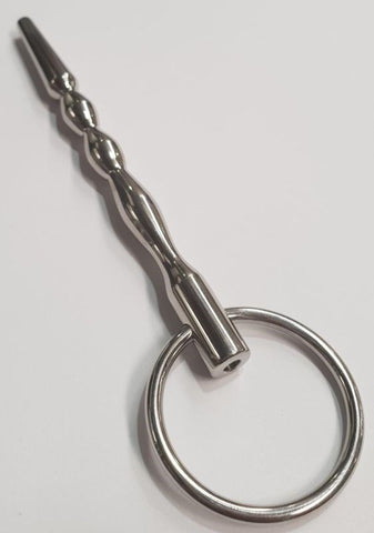 Hells Couture Sizzler Penis Plug Hollow Surgical Steel Urethral Sex Toy - Penis Plugs
