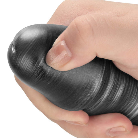 Lovetoy King Sized Vibrax Slider Vibrating Dildo Grey with 10 Functions - Vibrating Dildos