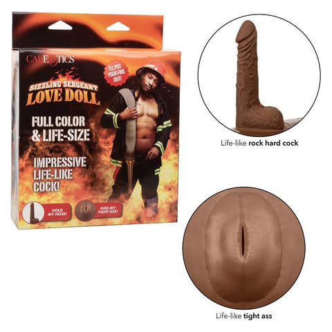 CalExotics Sizzling Sergeant Inflatable Love Doll - Love Dolls