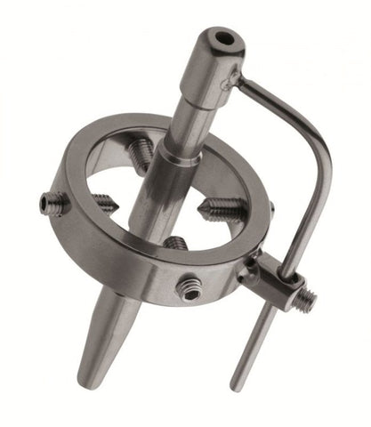 XR Brands Skewer Spiked CBT Urethral Plug with Retractable Spikes - Cock Rings