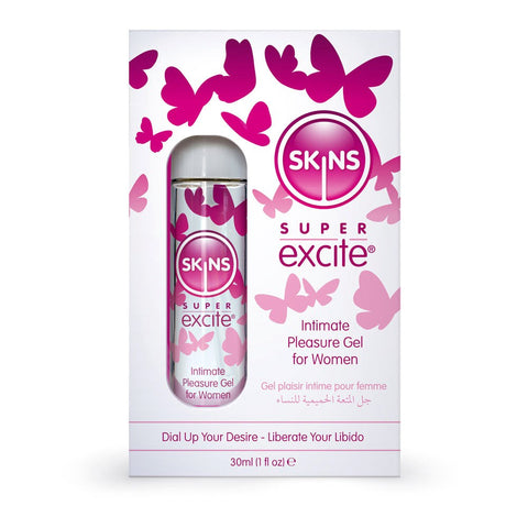 Creative Conceptions Skins Super Excite Clitoral Stimulation Gel - Delay and Excite Sprays