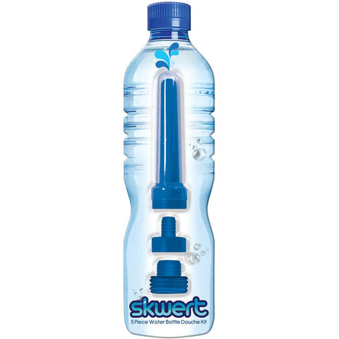 C1R Releasing Skwert 5 Piece Water Bottle Douche Kit Portable Hygiene - Enemas and Douches