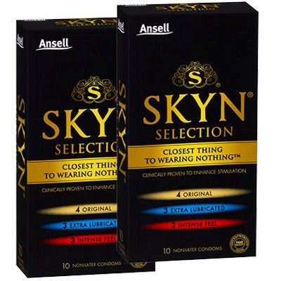Ansell Skyn Selection Condoms Premium Polyisoprene Protection - Condoms