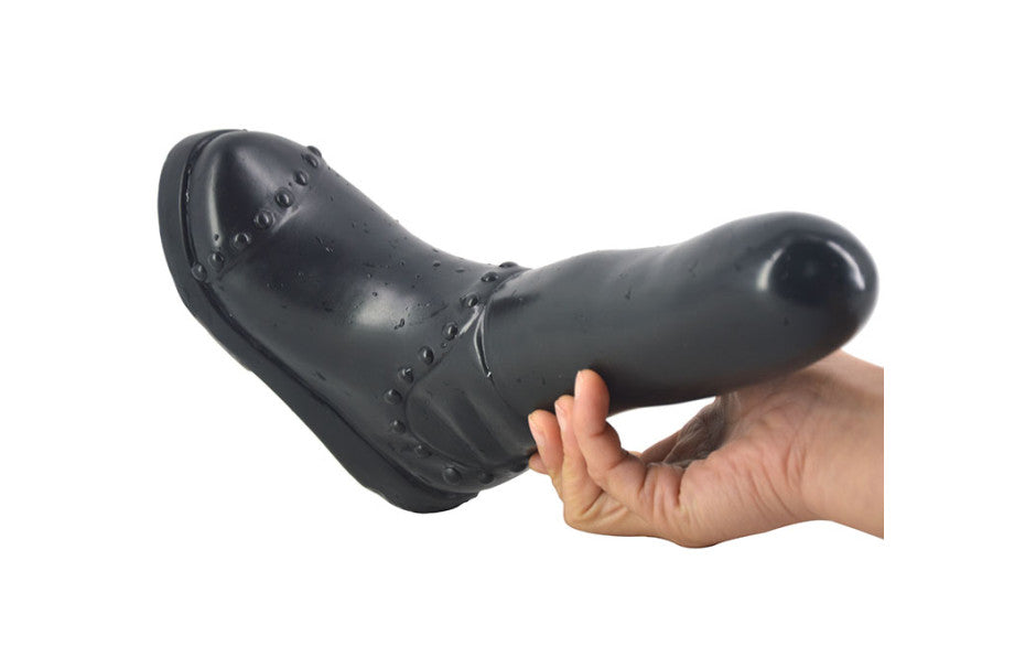 FAAK Boot Shape Realistic Looking PVC Dong - Realistic Dildos
