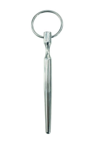 BDStyle Urethral Stretching Solid Penis Plug With Glans Ring Tapered Design - Penis Plugs