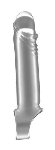 Shots Toys SONO No. 31 Stretchy Penis Extension Translucent Clear Design - Pumps, Extenders and Sleeves