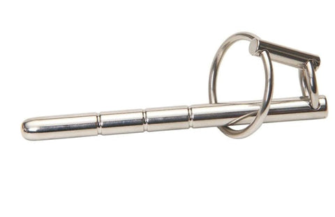 BDStyle Spent Casing Solid Penis Wand with Adjustable Glans Ring - Penis Plugs