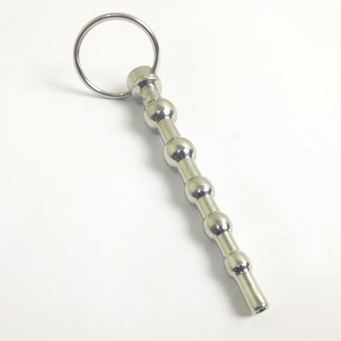 Hells Couture Spike And Ball Penis Plug Graduated Urethral Stimulation - Penis Plugs