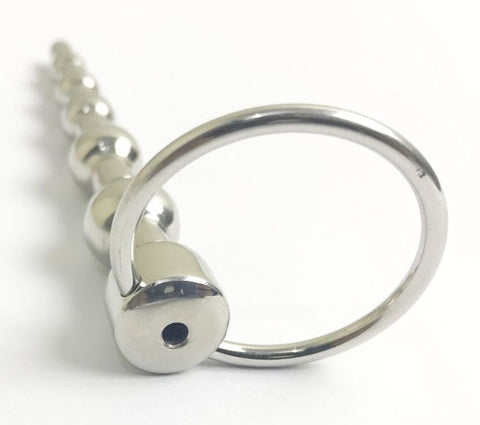 Hells Couture Spike And Ball Penis Plug Graduated Urethral Stimulation - Penis Plugs