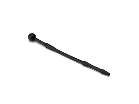 Sport Fucker Piss Play Urethral Sound with Dual Material Design - Cock Rings