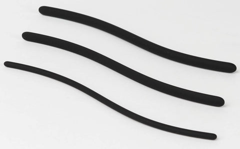 Sport Fucker Probe 3 Pack Black Medical Grade Silicone Urethral Sounds - Cock Rings