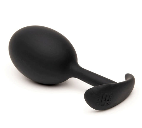 Sport Fucker Thunder Plug Large Black with Internal Moving Balls - Butt Plugs