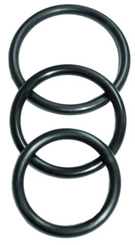 Sportsheets Rubber O Ring 4 Pack Four Sizes for Harness and Penis Use - Cock Rings