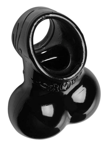 XR Brands Squeeze My Sac Scrotum Erection Enhancer Dual Action Cock Ring - Cock Rings