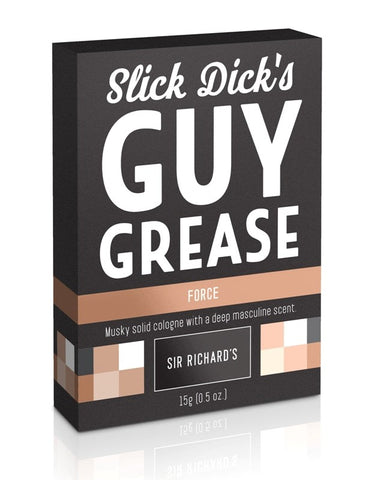 Sir Richards Slick Dicks Guy Grease Force Sex Pheromone Solid Cologne - Delay and Excite Sprays