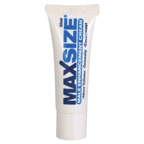 Swiss Navy Max Size Cream 10ml Penis Enhancement Gel - Delay and Excite Sprays