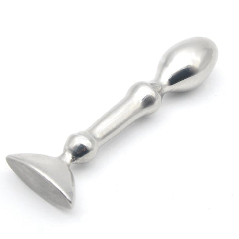 BDStyle Stainless Steel Anal Plug with Temperature Play - Anal Dildos