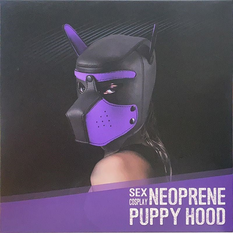 Daytona Puppy Play Bondage Play Mask - Bondage Hoods