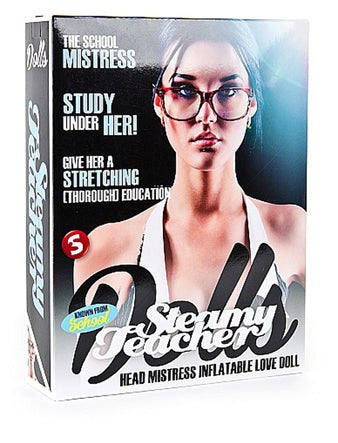 Shots Toys Steamy Teacher Love Doll with Three Penetrable Openings - Love Dolls