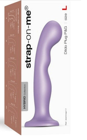 strap on me Dildo Plug P&G Lilac L Hybrid Design Prostate Stimulation - Anal Dildos