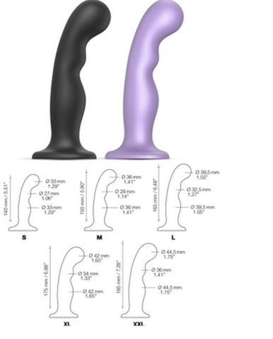 strap on me Dildo Plug P&G Lilac L Hybrid Design Prostate Stimulation - Anal Dildos