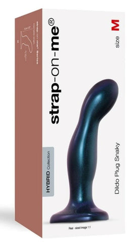 strap on me Dildo Plug Snaky M with Flexible Reptilian Design - Anal Dildos