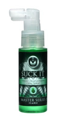XR Brands Enhance Oral Ecstasy Deep Throat Spray with Cooling Menthol Formula - Massage Oils and Lubricants