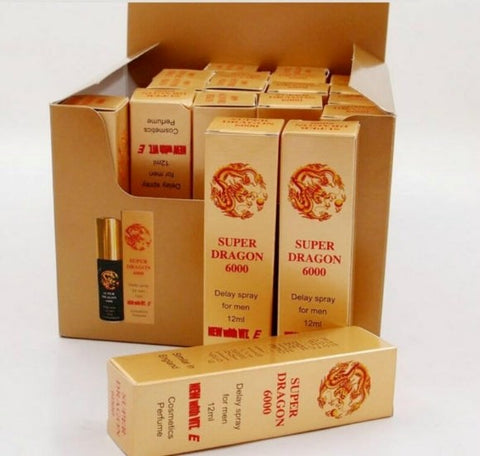 BDStyle Super Dragon 6000 Male Delay Spray for Extended Performance - Delay and Excite Sprays