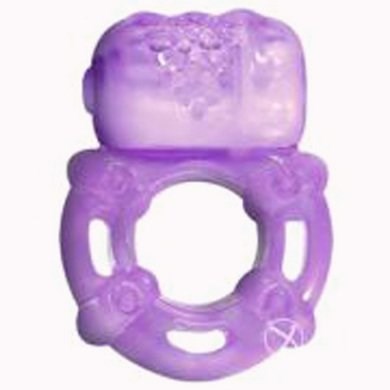 Hott Products Super Stud Orgasmix Mens Vibrating Cock Ring Waterproof - Cock Rings
