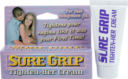 Pipedream Sure Grip Vagina Tightening Cream for Enhanced Sensation - Delay and Excite Sprays