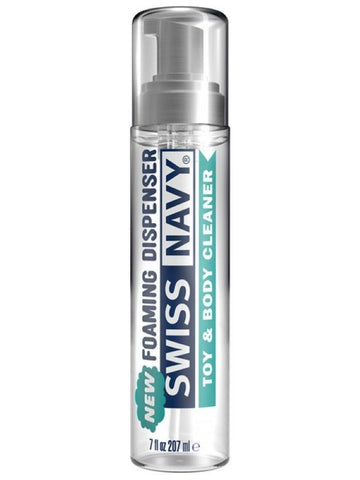 Swiss Navy Foaming Intimate Cleaner Superior Hygiene for Sex Toys and Body - Adult Toy Cleaner