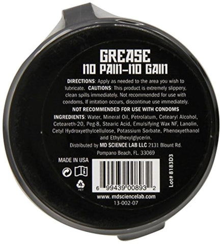 Swiss Navy Grease Lubricant Long Lasting Oil Based - Anal Lubes