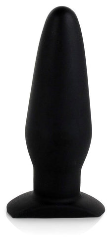 Tantus Bronco Black Premium Silicone Dildo for Smooth Penetration - Butt Plugs