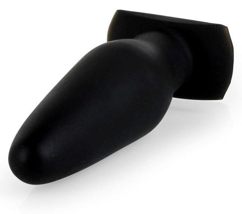 Tantus Bronco Black Premium Silicone Dildo for Smooth Penetration - Butt Plugs