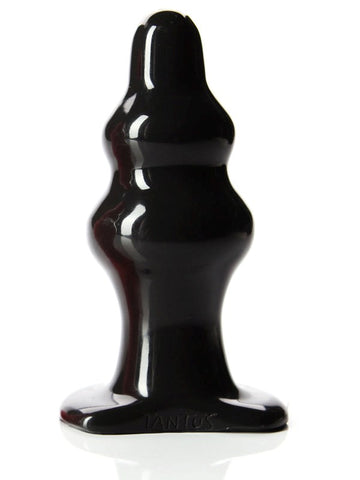 Tantus Severin Medium Black Anal Plug with Graduated Design - Butt Plugs