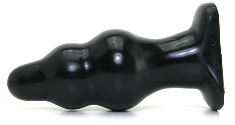 Tantus Severin Medium Black Anal Plug with Graduated Design - Butt Plugs