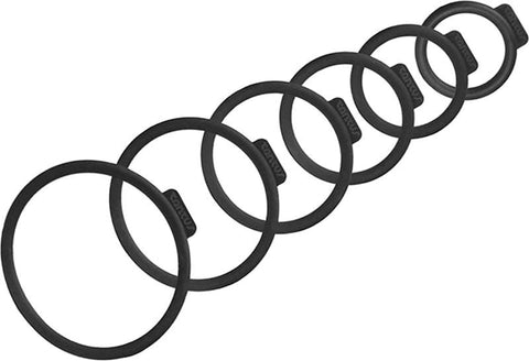 Tantus Silicone O Ring Set Six Size Premium Harness Compatibility - Cock Rings