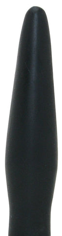 Tantus Slim Black Premium Silicone Anal Plug for Comfortable Penetration - Butt Plugs