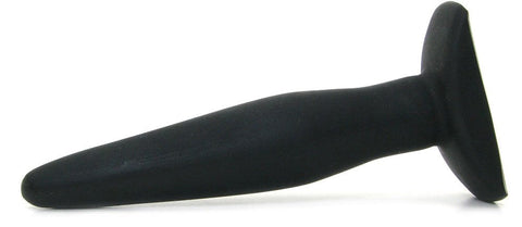 Tantus Slim Black Premium Silicone Anal Plug for Comfortable Penetration - Butt Plugs