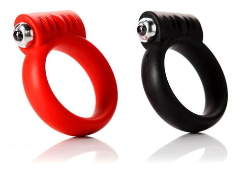 Tantus Vibrating Ring 2 Inch Harder Longer Better Silicone Cock Ring - Cock Rings