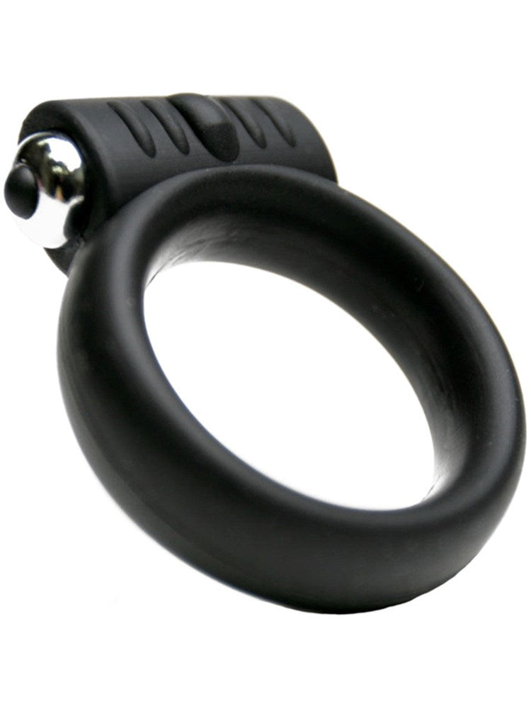 Tantus Vibrating Ring 2 Inch Harder, Longer, Better - Black - Cock Rings