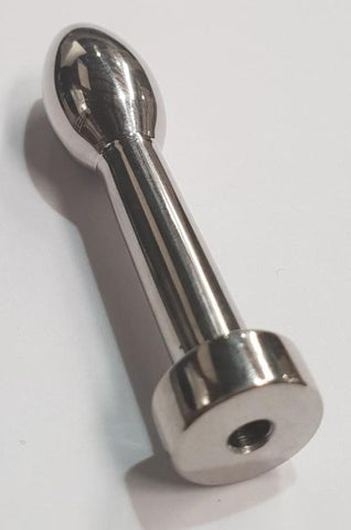 Hells Couture Teardrop Beginners Urethra Plug Cum Thru Medical Grade Steel - Penis Plugs