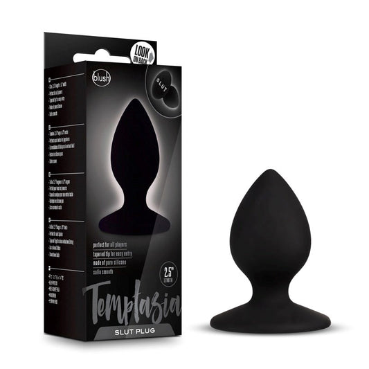 Temptasia Slut Plug Black Your Orgasm Supplier - - Butt Plugs