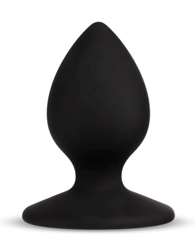 Blush Novelties Temptasia Slut Plug Black Premium Silicone Anal Plug - Butt Plugs