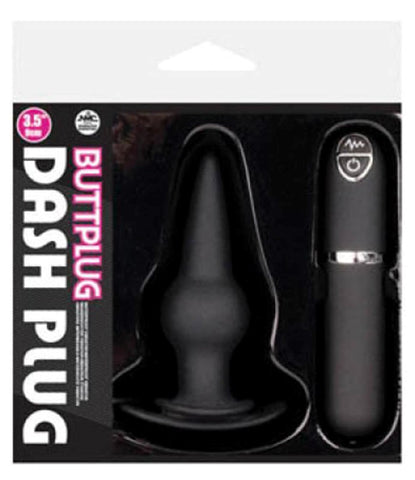 NANMA Corporation Tempted Ass Pleasure DASH PLUG 3.5 Inch Vibrating Butt Plug - Butt Plugs