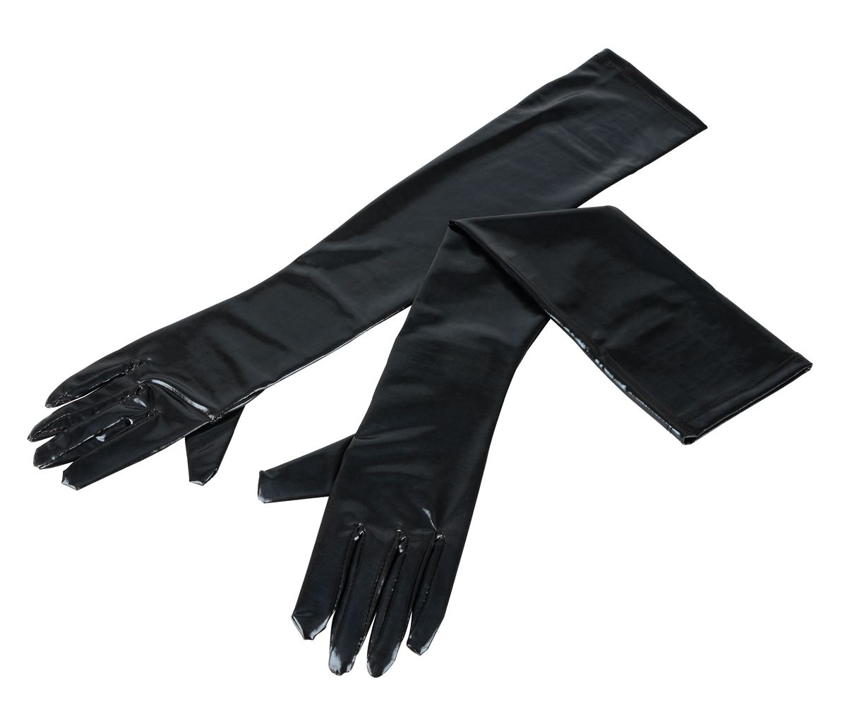Orion Cottelli Wet Look Extra Long Gloves S-L - Her Fetish