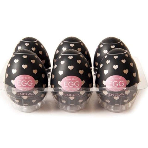Tenga Egg Lovers Pack Six Unique Textured Masturbators for Penis Stimulation - Masturbators and Strokers
