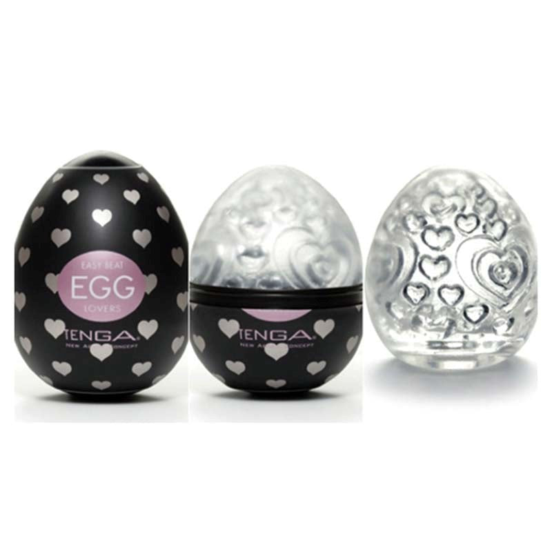 Tenga Egg Lovers Pack (6 in 1) Solo Fit Options - - Masturbators and Strokers
